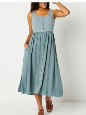 frye women's denim midi button front dress | Dresses | Frye Buttonup Color:French Beige Simple Flowy Homecoming Dresses Lawn dress Denim mini dress Dark Wash